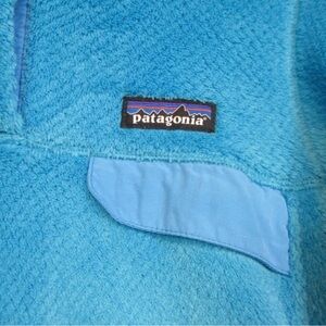 Patagonia Turquoise Fleece Pullover